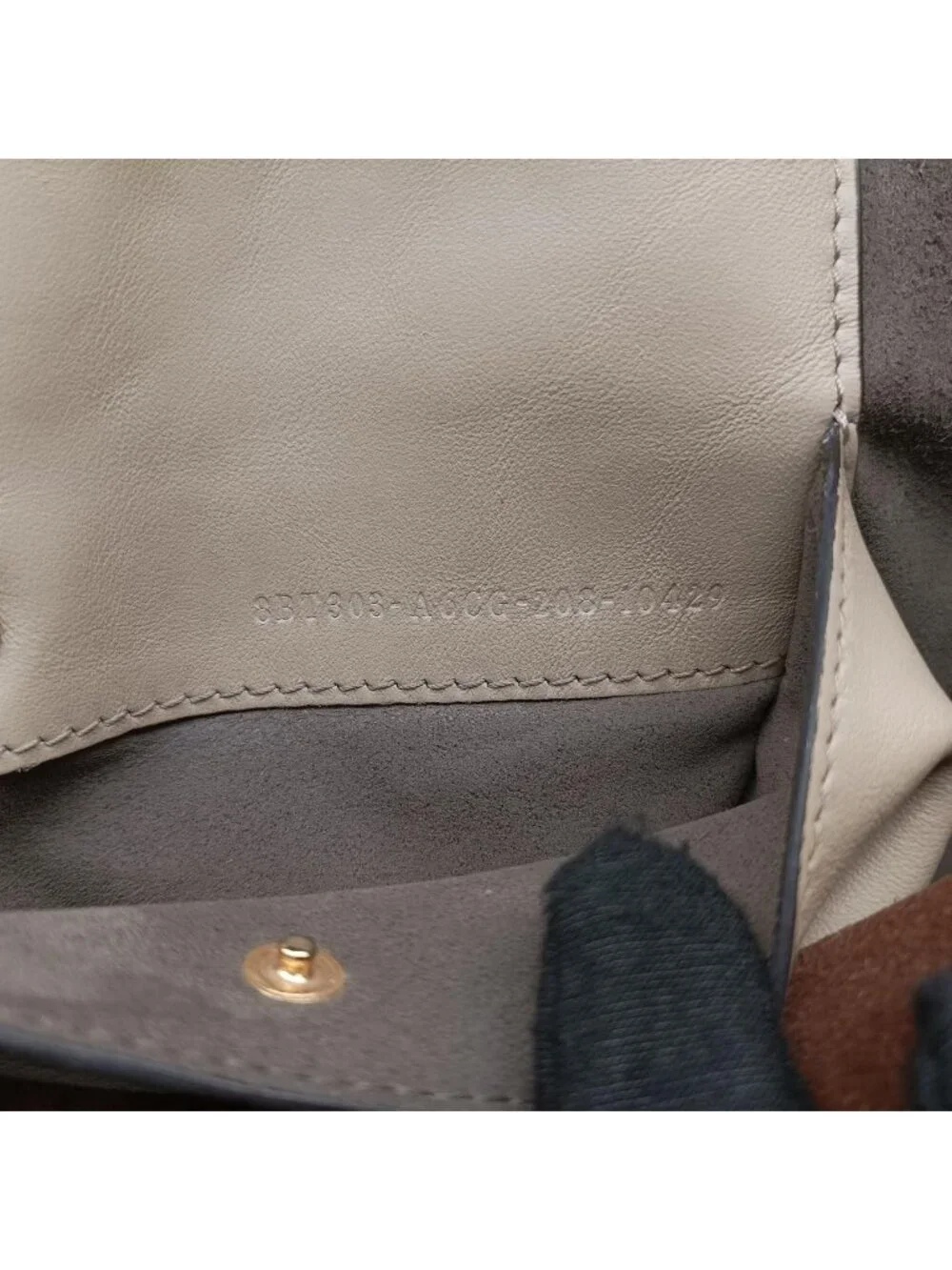 Fendi Flip Beige Pink Brown Leather Shoulder
